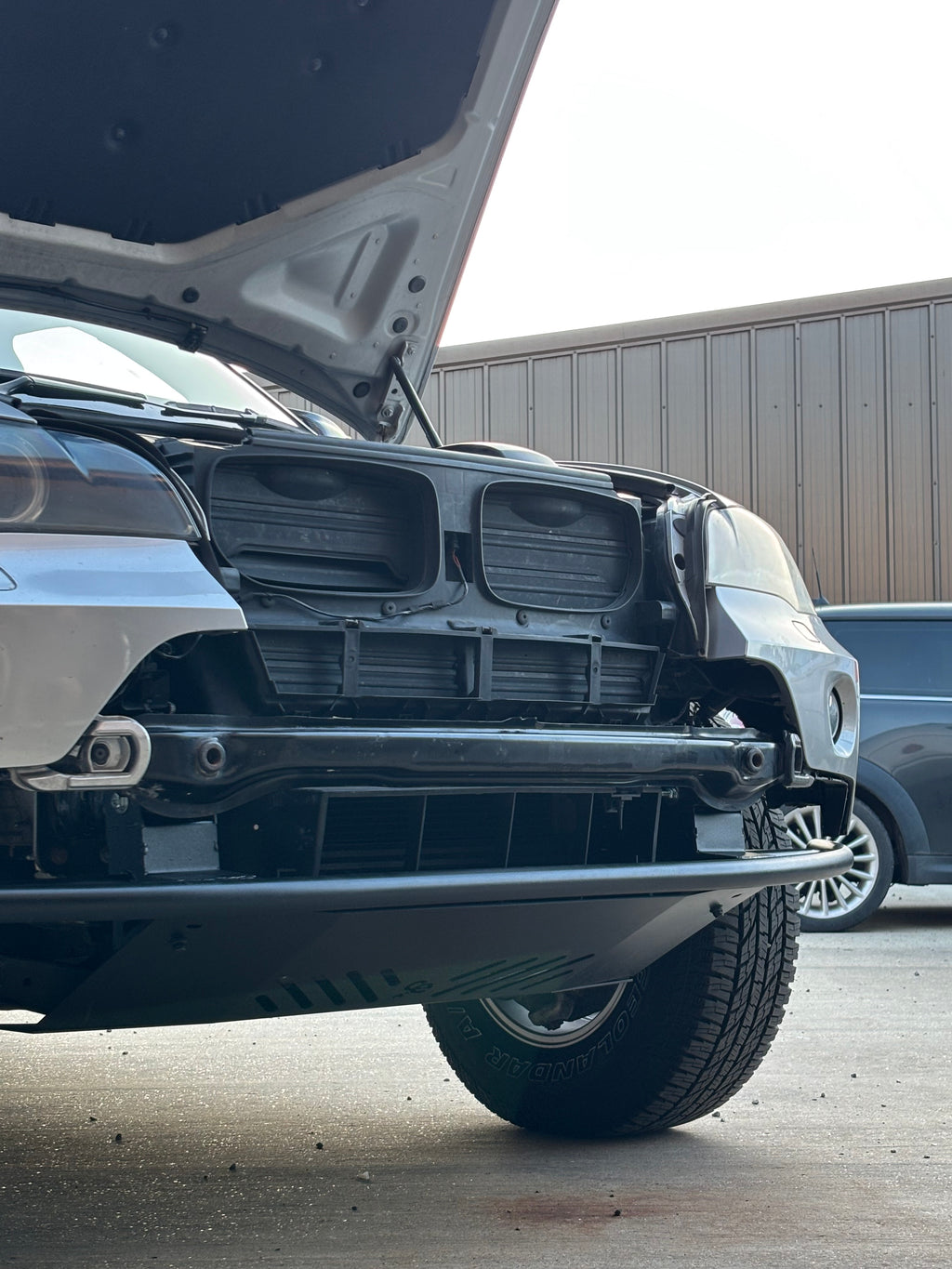 E70 X5 - Tubular Skid Plate