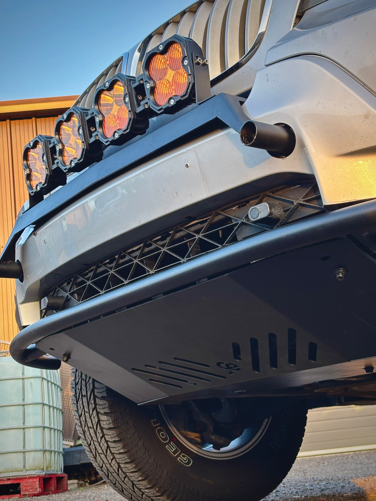 E70 X5 - Tubular Skid Plate